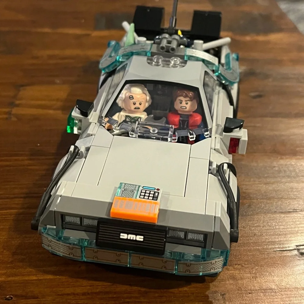 Lego 77256 Back To The Future Delorean Speed Champions new in box with Doc Marty